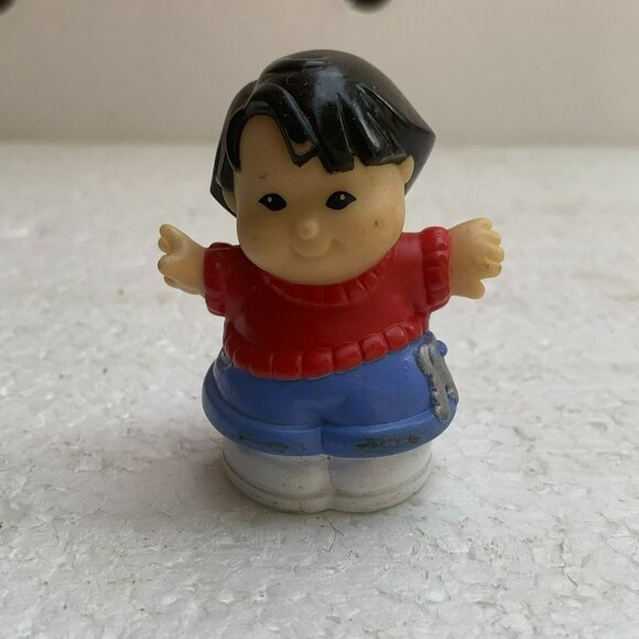 Vintage Fisher Price Asian Boy - From The Main Street Play Set - 1998 - Picture 6 of 8
